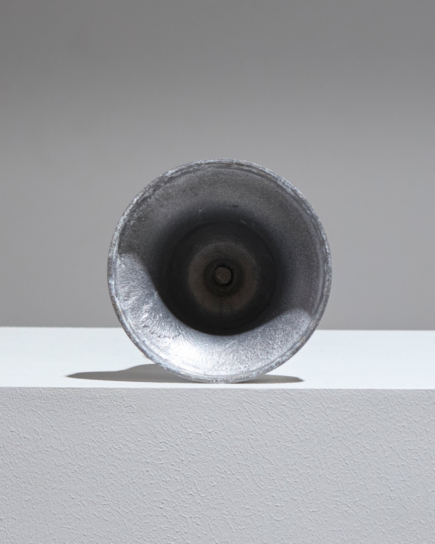 Twisted metal candlestick, 1980s