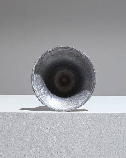 Twisted metal candlestick, 1980s