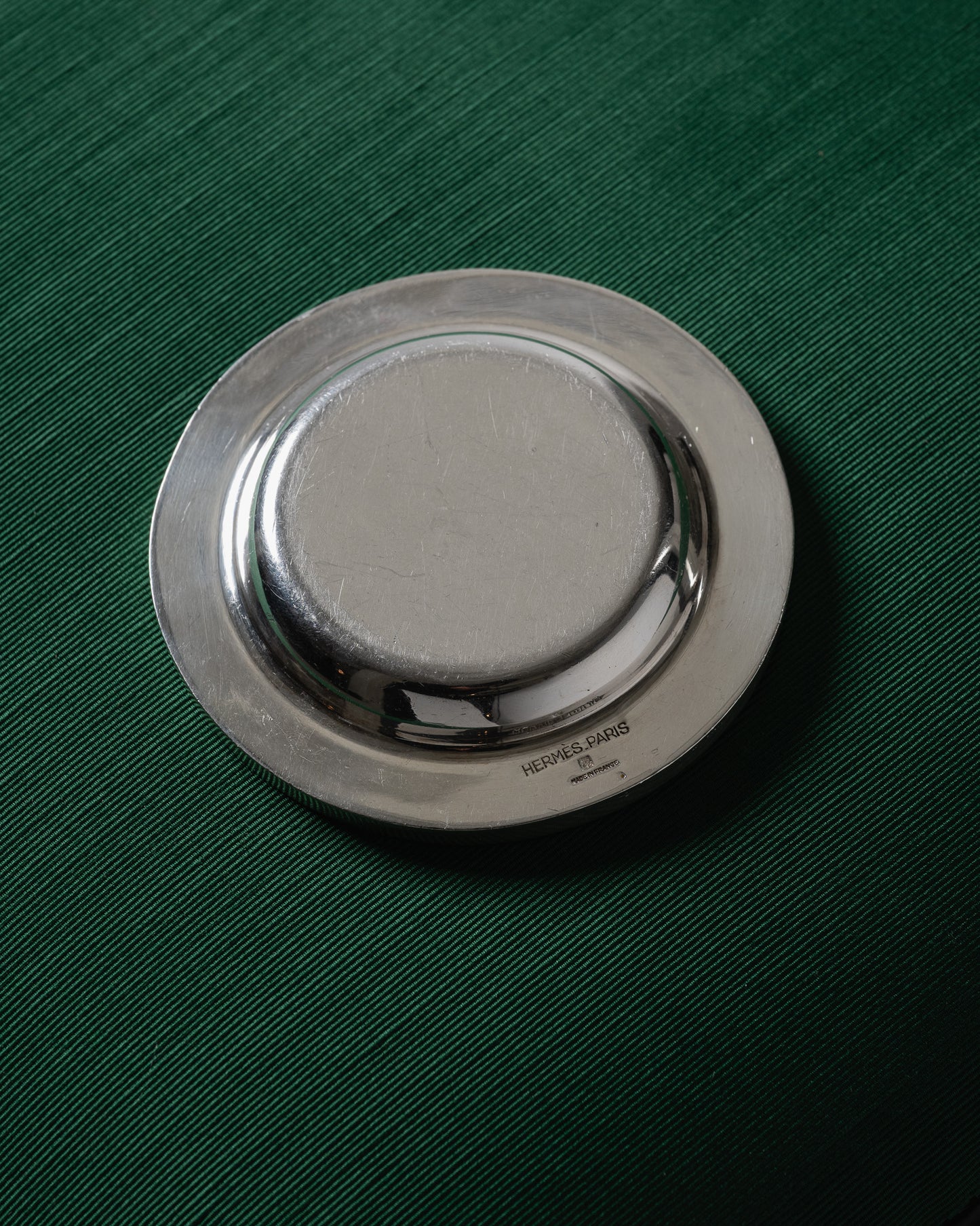 METAL ASHTRAY, HERMÈS PARIS, 1970s