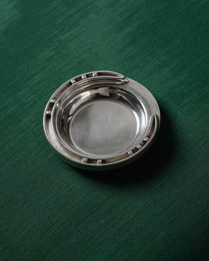 METAL ASHTRAY, HERMÈS PARIS, 1970s