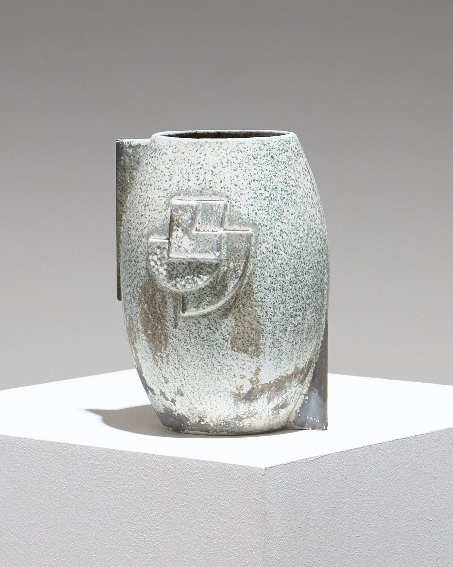 Art Deco glazed ceramic vase, 1930s 