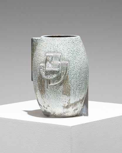 Art Deco glazed ceramic vase, 1930s 