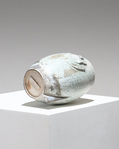 Art Deco glazed ceramic vase, 1930s 