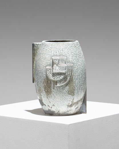 Art Deco glazed ceramic vase, 1930s 