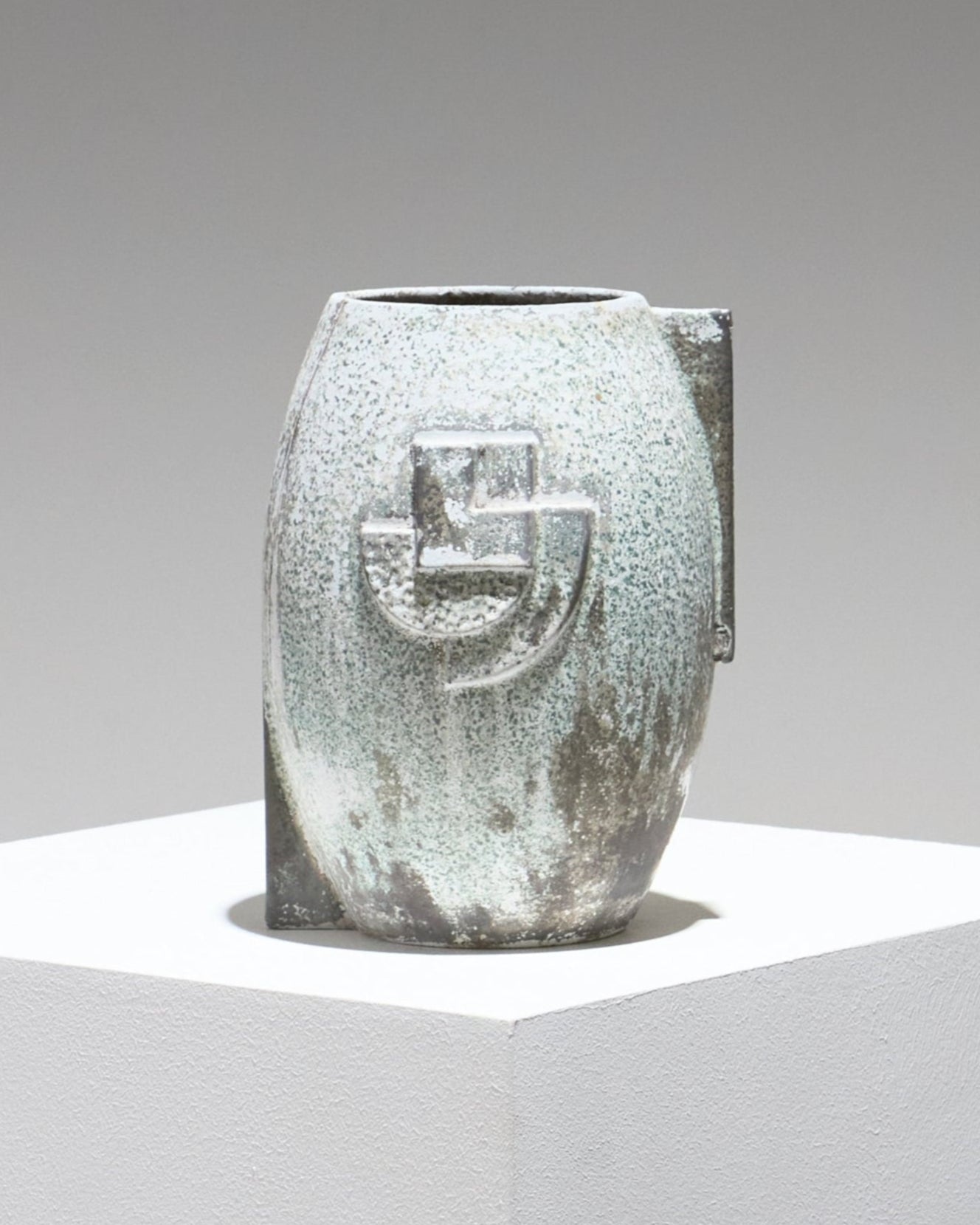 Art Deco glazed ceramic vase, 1930s 