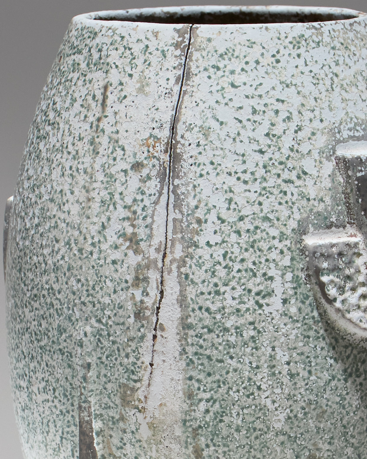 Art Deco glazed ceramic vase, 1930s 