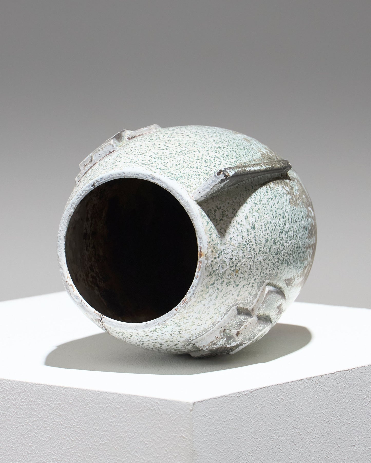 Art Deco glazed ceramic vase, 1930s 