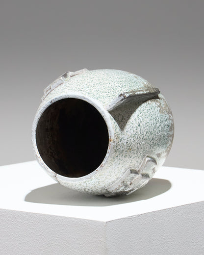 Art Deco glazed ceramic vase, 1930s 