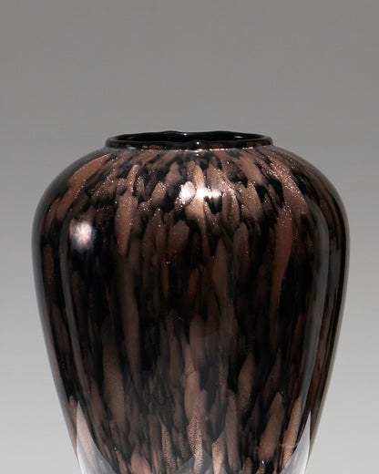 Murano Aventurine Glass Vase, 1960s 