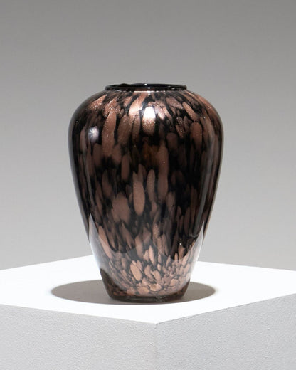 Murano Aventurine Glass Vase, 1960s 