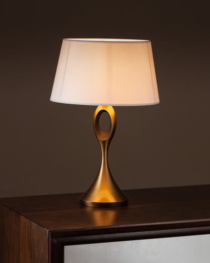 Brass table lamp, 2000s