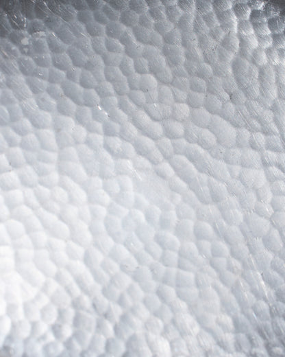 HAMMERED PEWTER DISH, LOUIS HOUZEAUX, 1930s