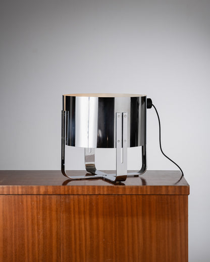 METAL LAMP, JACQUES QUINET, 1970s