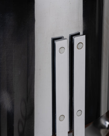 METAL LAMP, JACQUES QUINET, 1970s