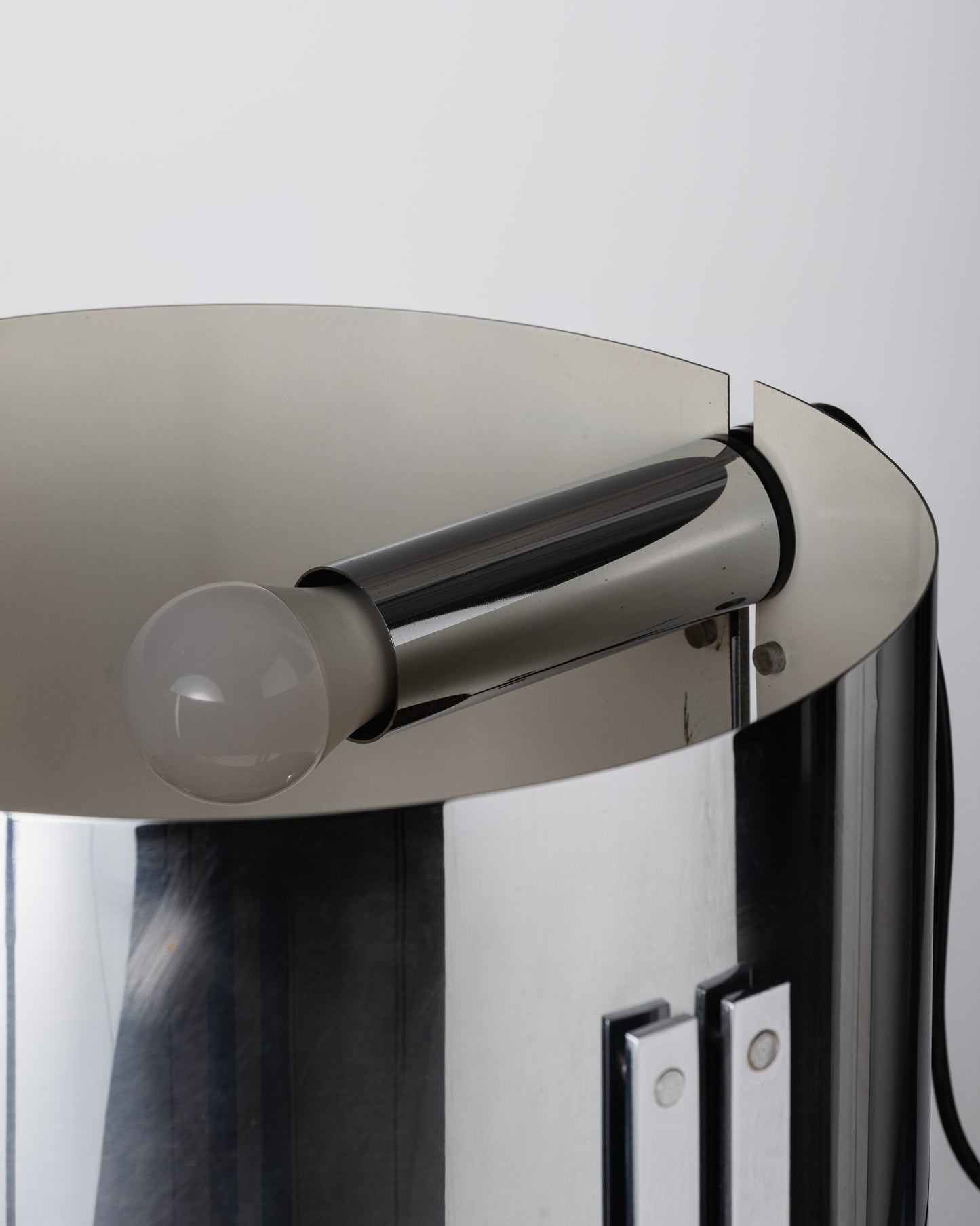 METAL LAMP, JACQUES QUINET, 1970s