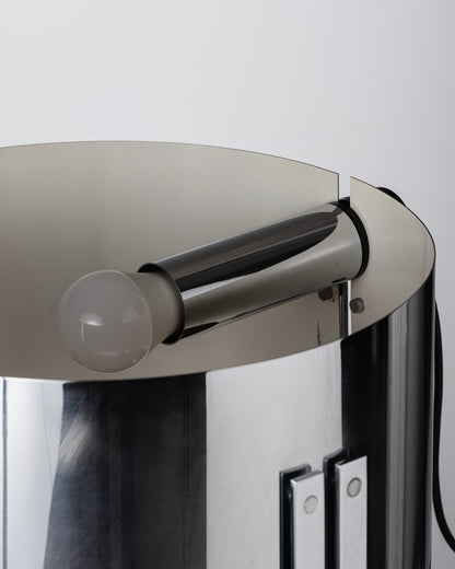 METAL LAMP, JACQUES QUINET, 1970s