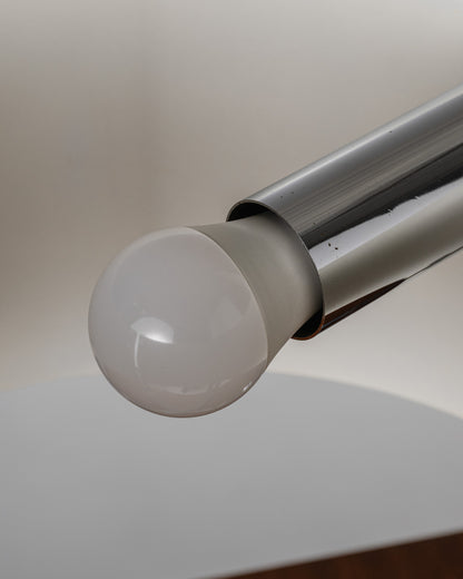 METAL LAMP, JACQUES QUINET, 1970s