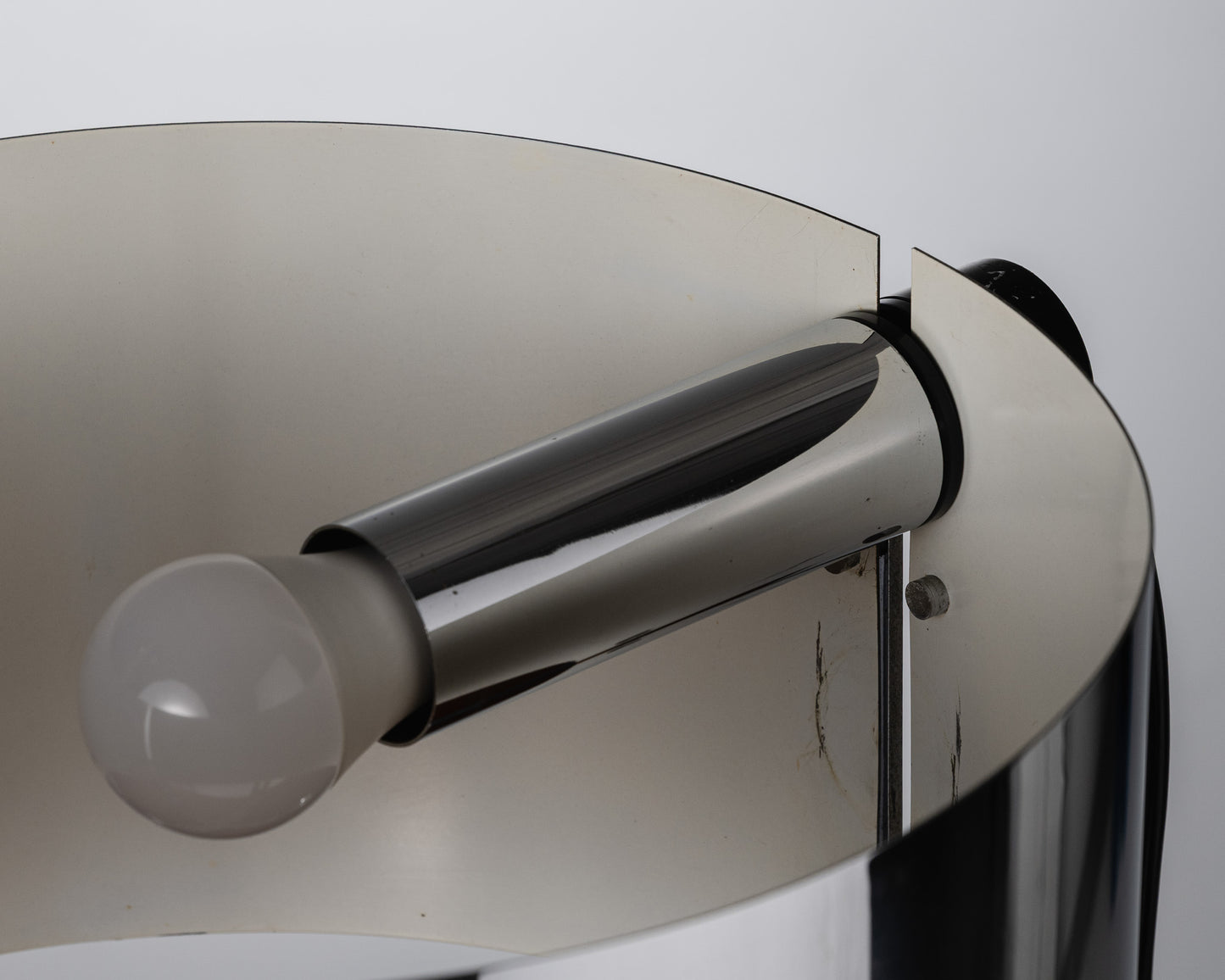 METAL LAMP, JACQUES QUINET, 1970s