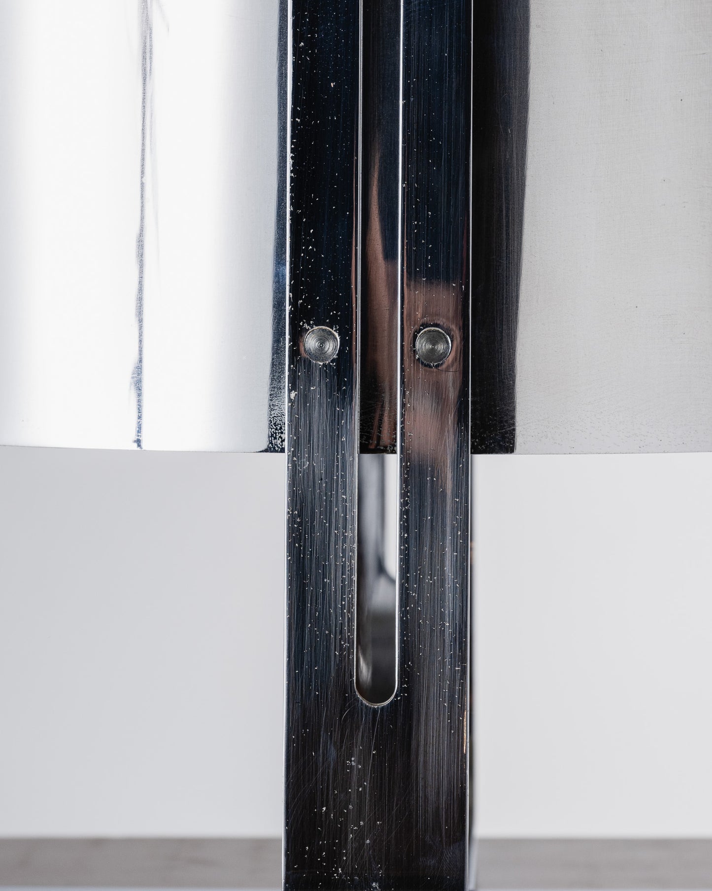 METAL LAMP, JACQUES QUINET, 1970s