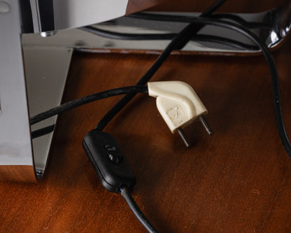 METAL LAMP, JACQUES QUINET, 1970s