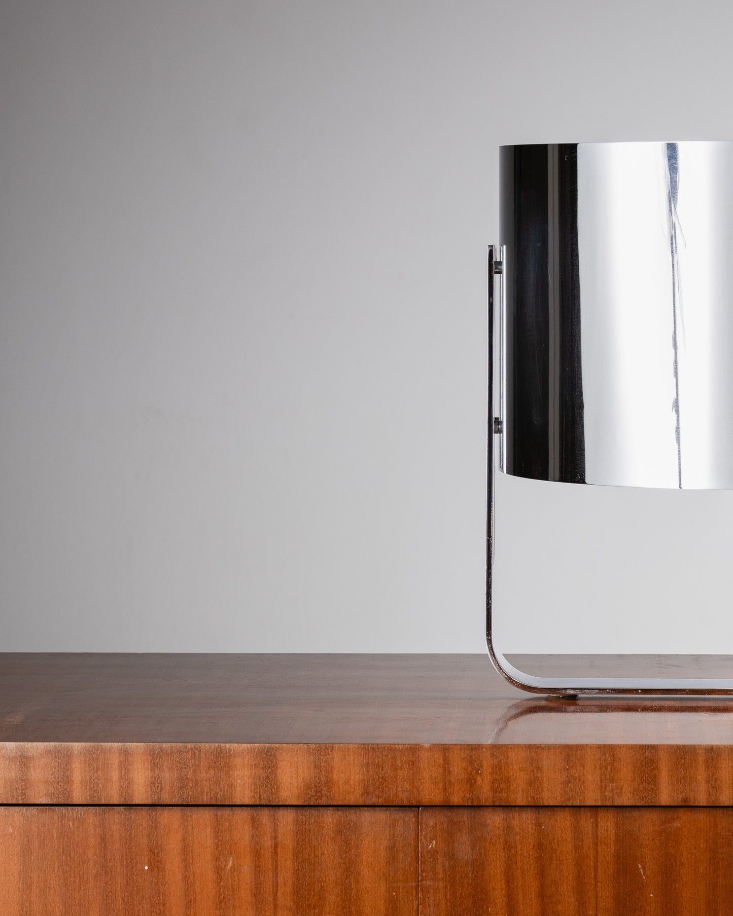 METAL LAMP, JACQUES QUINET, 1970s