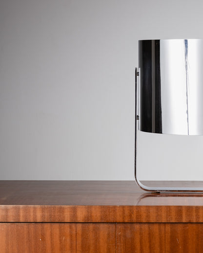 METAL LAMP, JACQUES QUINET, 1970s