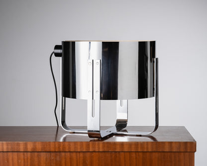 METAL LAMP, JACQUES QUINET, 1970s