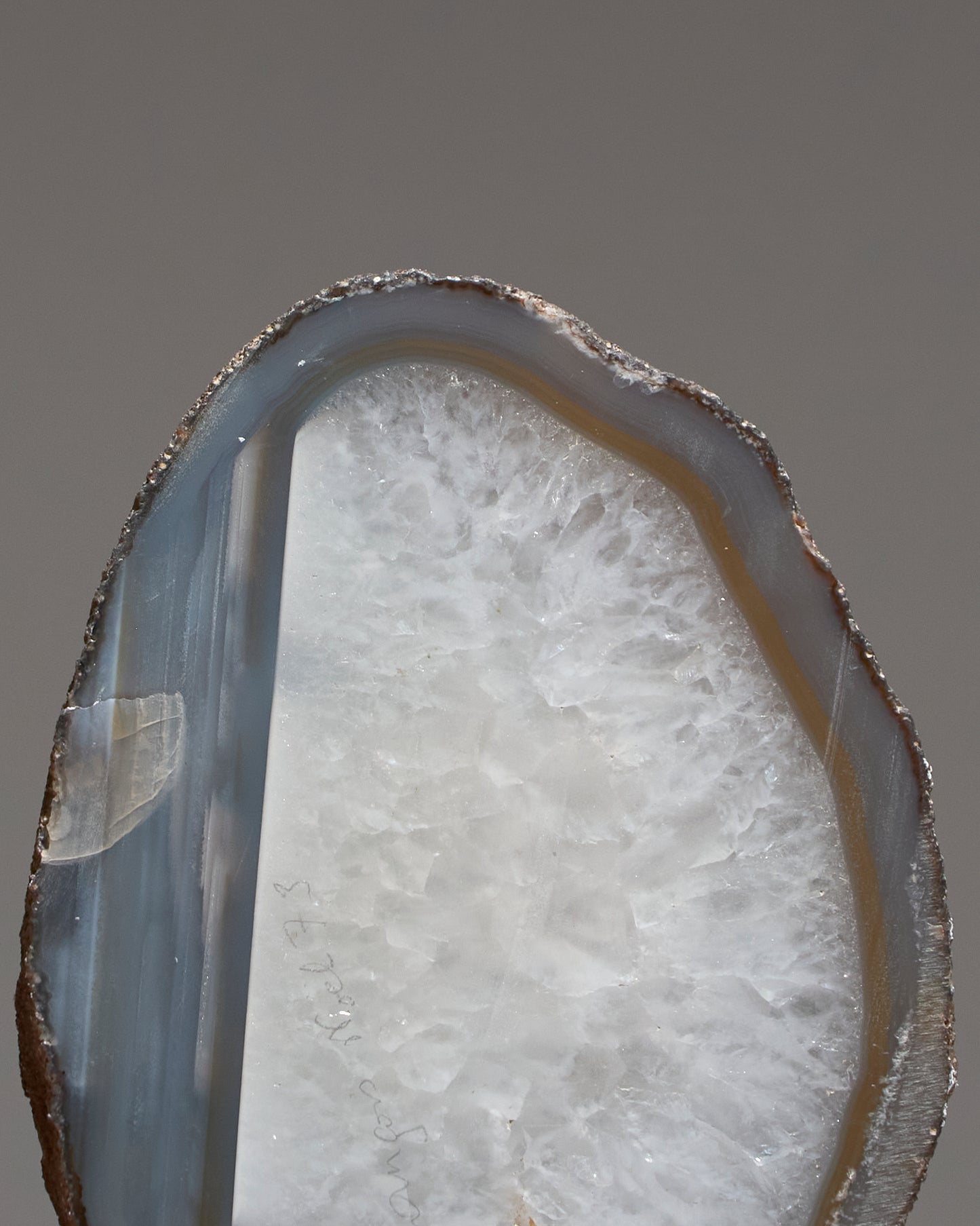 BLUE AGATHUM ASHTRAY, 1970s 