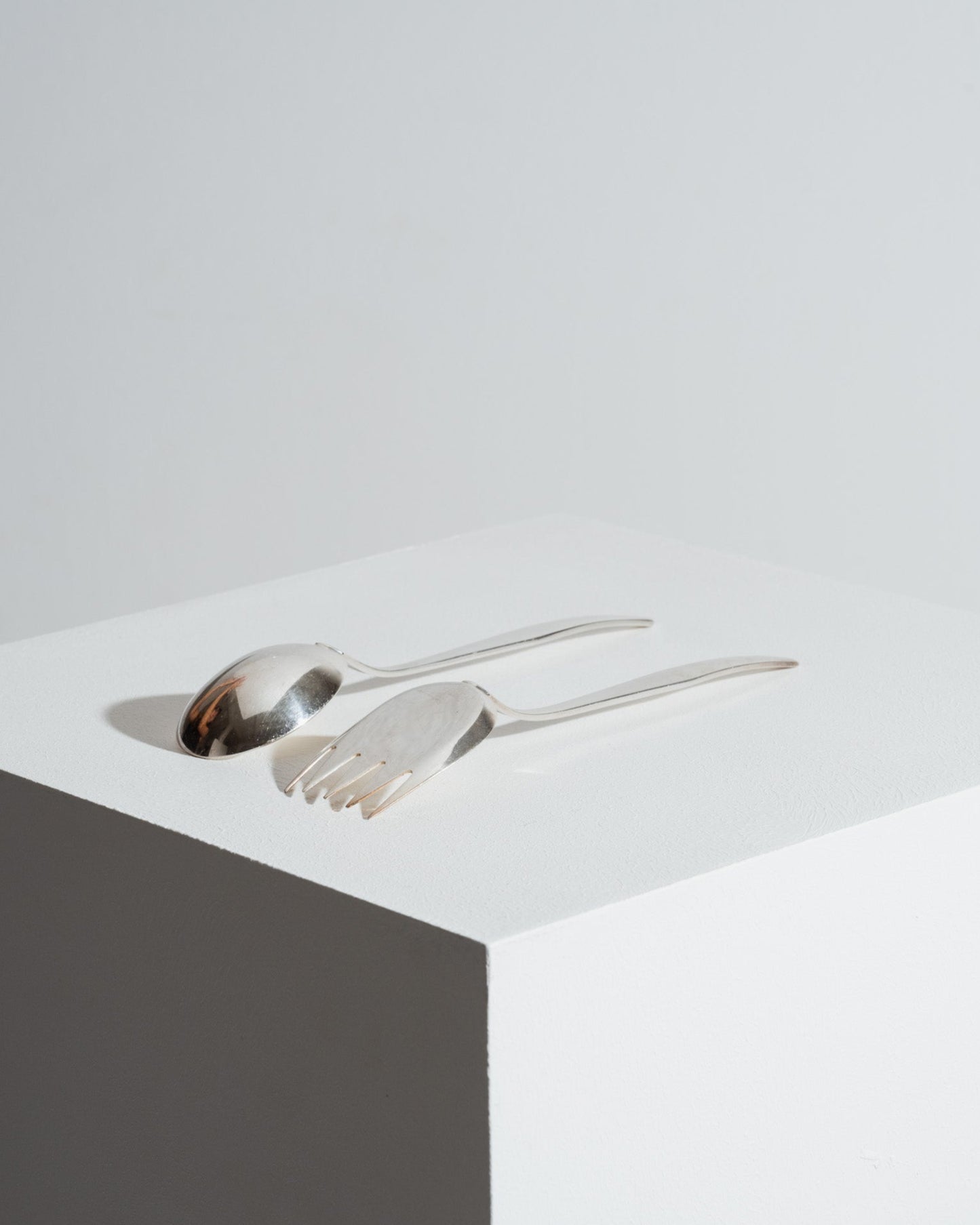 Orly metal serving cutlery, Christofle, 1970s