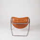 Kwok Hoi Chan "Boxer" leather armchair for Steiner