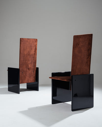 SET DE 6 CHAISES 'KAZUKI', KAZUHIDE TAKAHAMA, GAVINA, 1960s