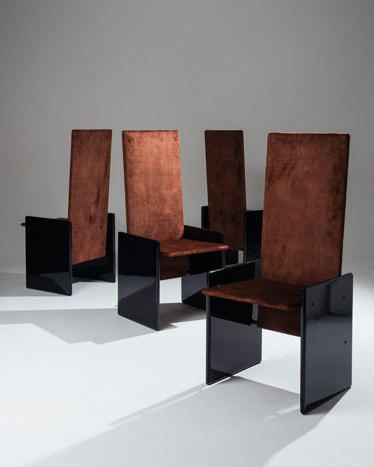 SET DE 6 CHAISES 'KAZUKI', KAZUHIDE TAKAHAMA, GAVINA, 1960s