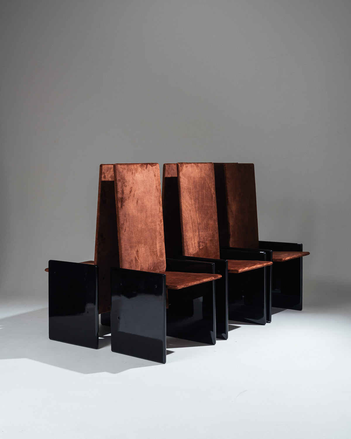 SET DE 6 CHAISES 'KAZUKI', KAZUHIDE TAKAHAMA, GAVINA, 1960s