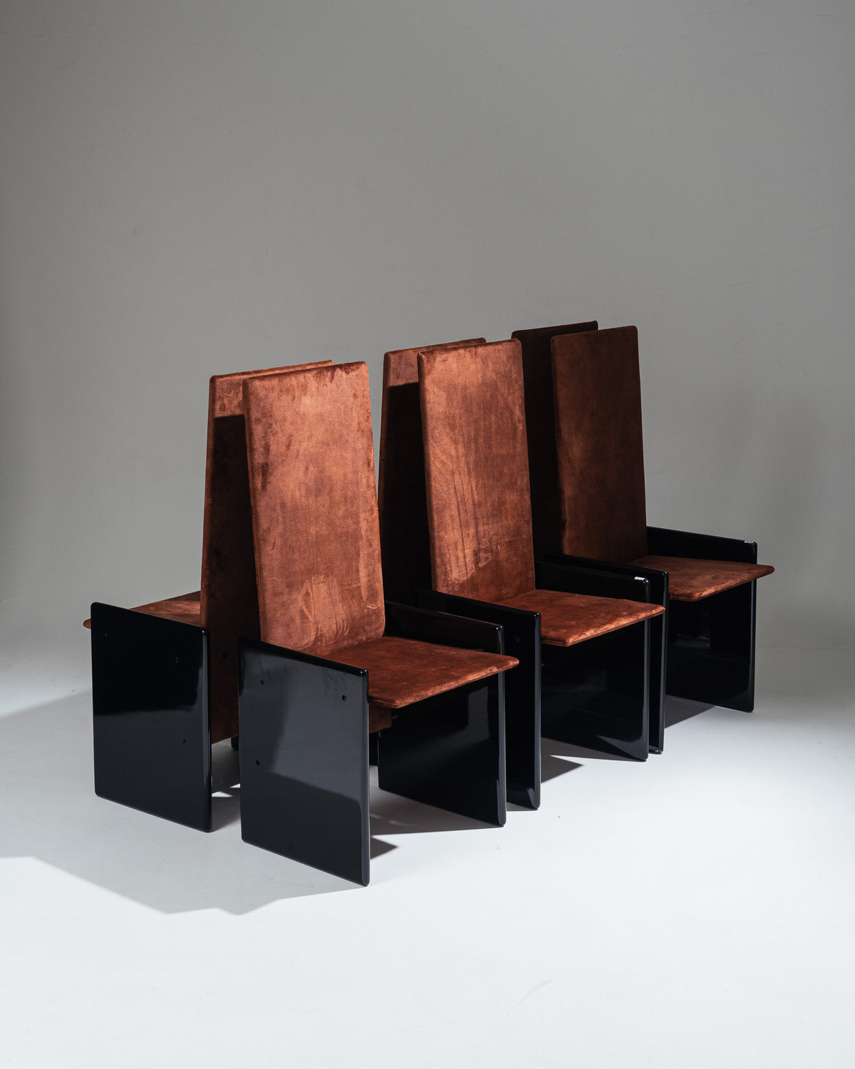 SET DE 6 CHAISES 'KAZUKI', KAZUHIDE TAKAHAMA, GAVINA, 1960s