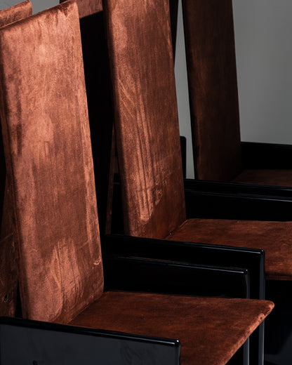 SET DE 6 CHAISES 'KAZUKI', KAZUHIDE TAKAHAMA, GAVINA, 1960s
