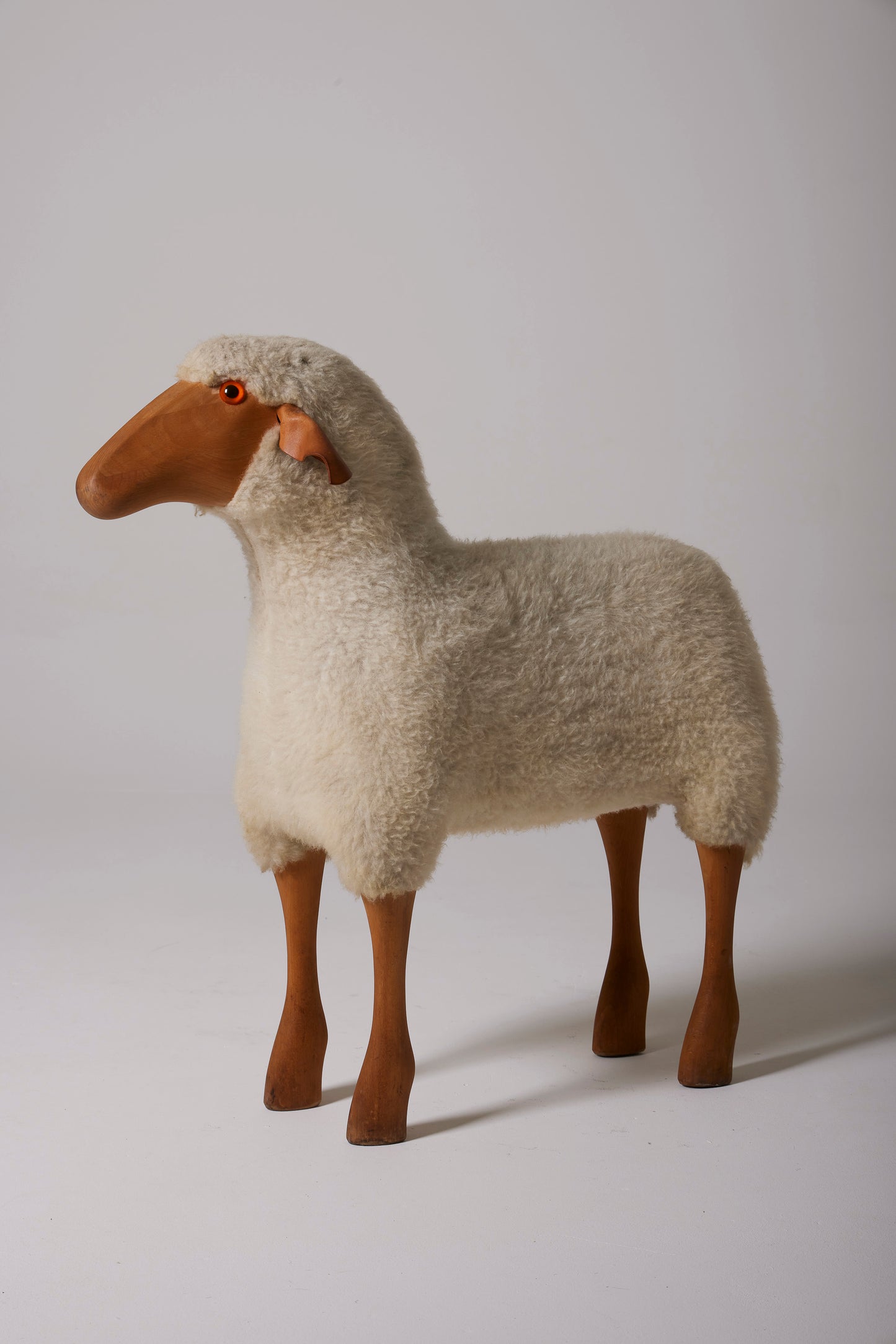 SCULPTURE MOUTON PAR HANNS-PETER KRAFFT, 1980s