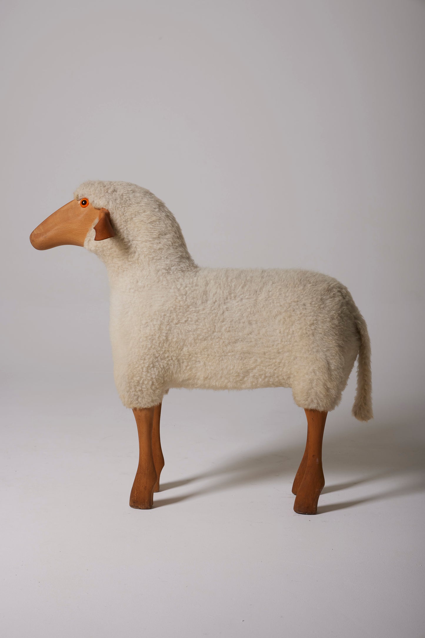 SCULPTURE MOUTON PAR HANNS-PETER KRAFFT, 1980s