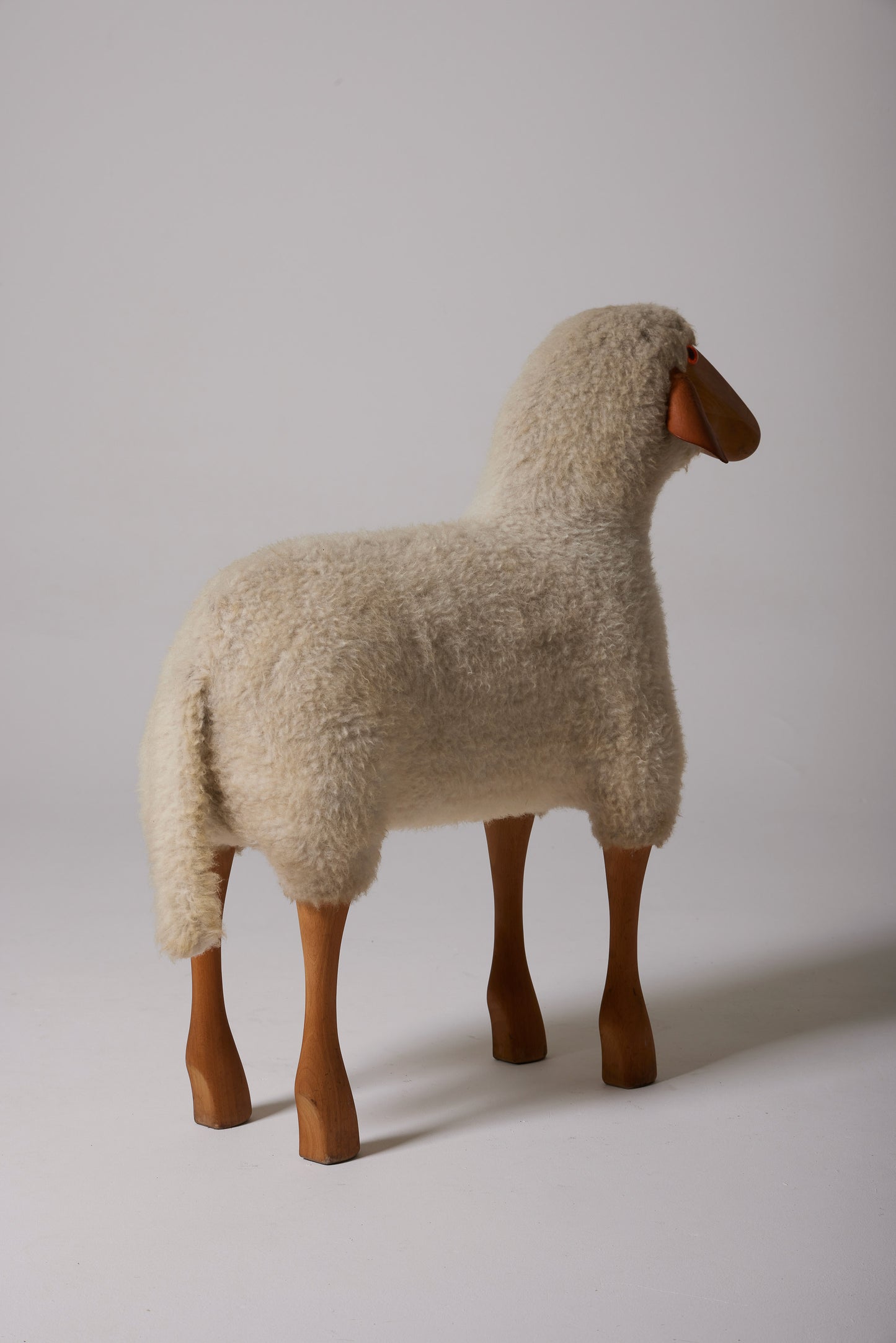 SCULPTURE MOUTON PAR HANNS-PETER KRAFFT, 1980s