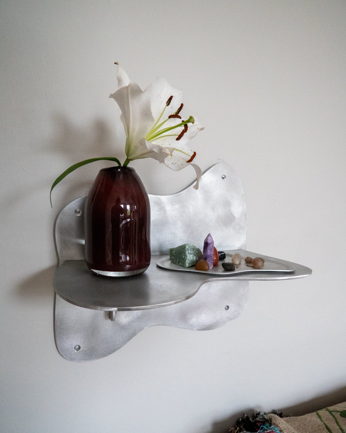 ÉTAGÈRE EN ALUMINIUM