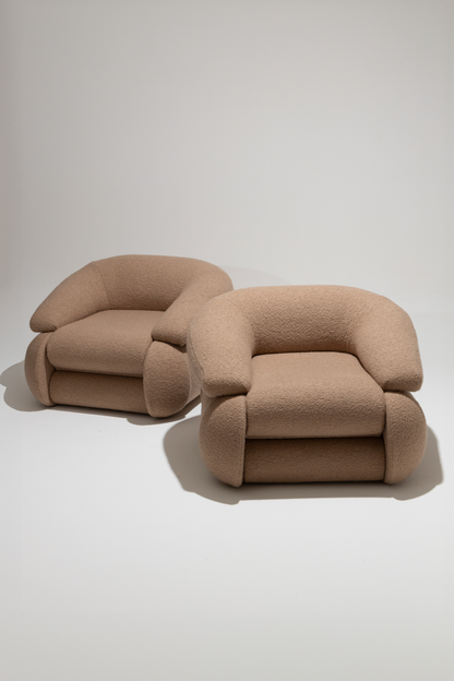 Par de sillones de Adriano Piazzesi, 1960s