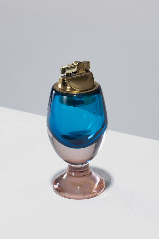 Blue Murano Glass Lighter, 1950s