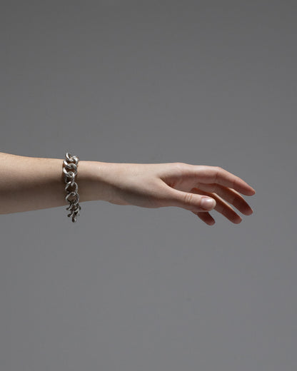 BRACELET "MAILLE" EN ARGENT 950