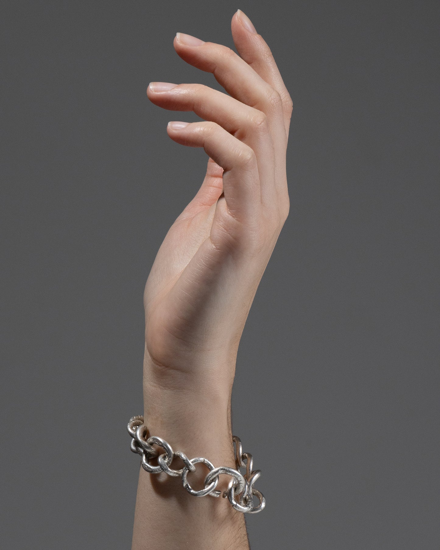 BRACELET "MAILLE" EN ARGENT 950