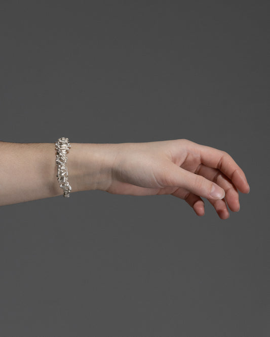 BRACELET "RONCE" EN ARGENT 950