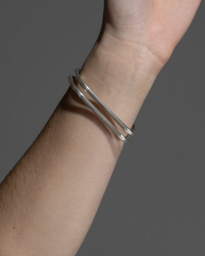 BRACELET "CARRÉ" EN ARGENT 950