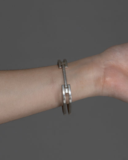 BRACELET "CARRÉ" EN ARGENT 950