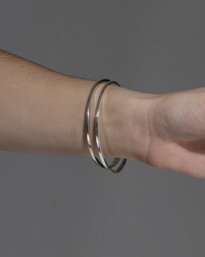 BRACELET "DOUBLE CROISÉ" EN ARGENT 950