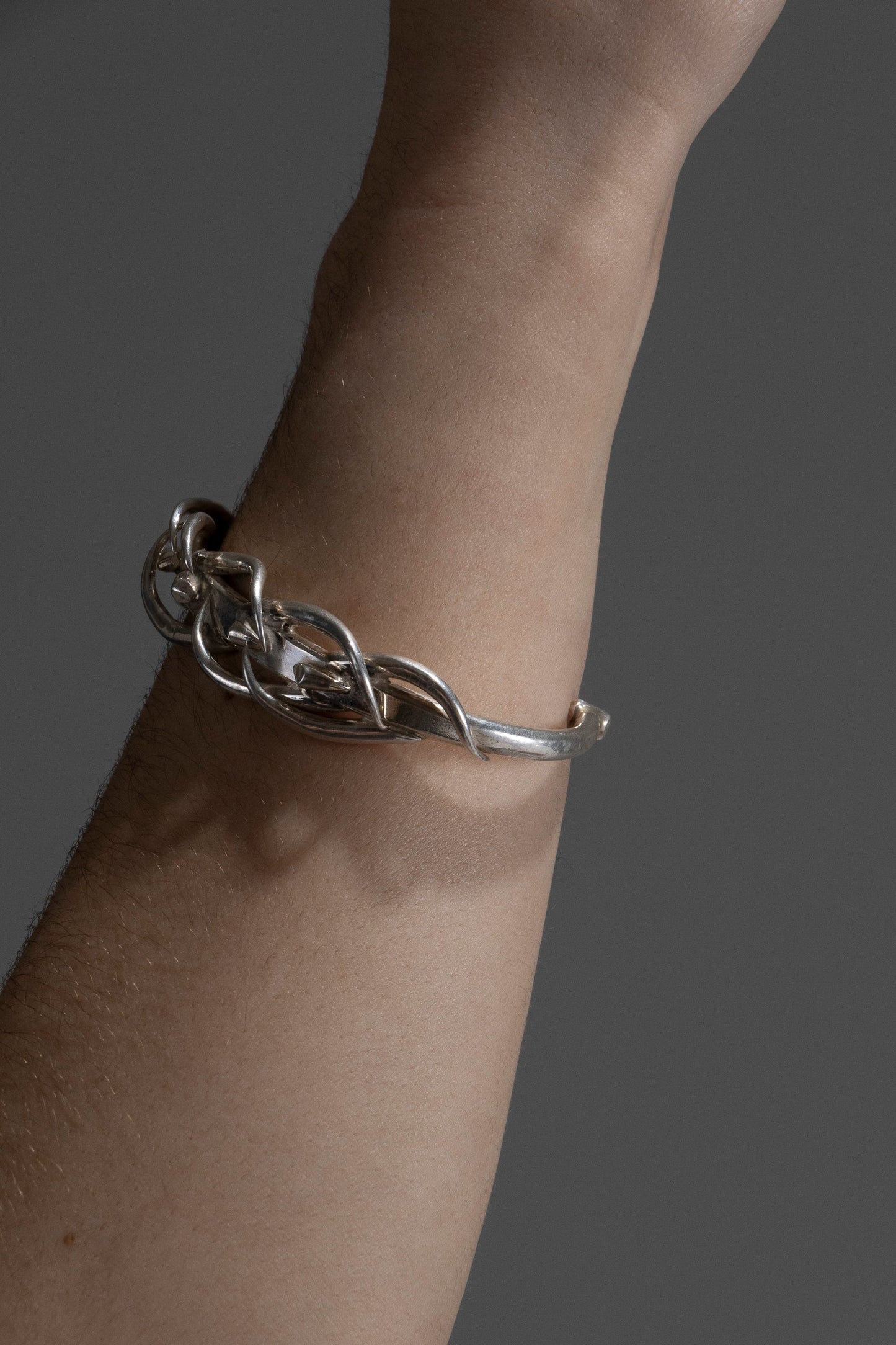 BRACELET "DÉBRIS" EN ARGENT 950