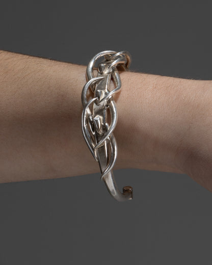 BRACELET "DÉBRIS" EN ARGENT 950
