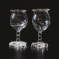 PAIR OF WINE GLASSES